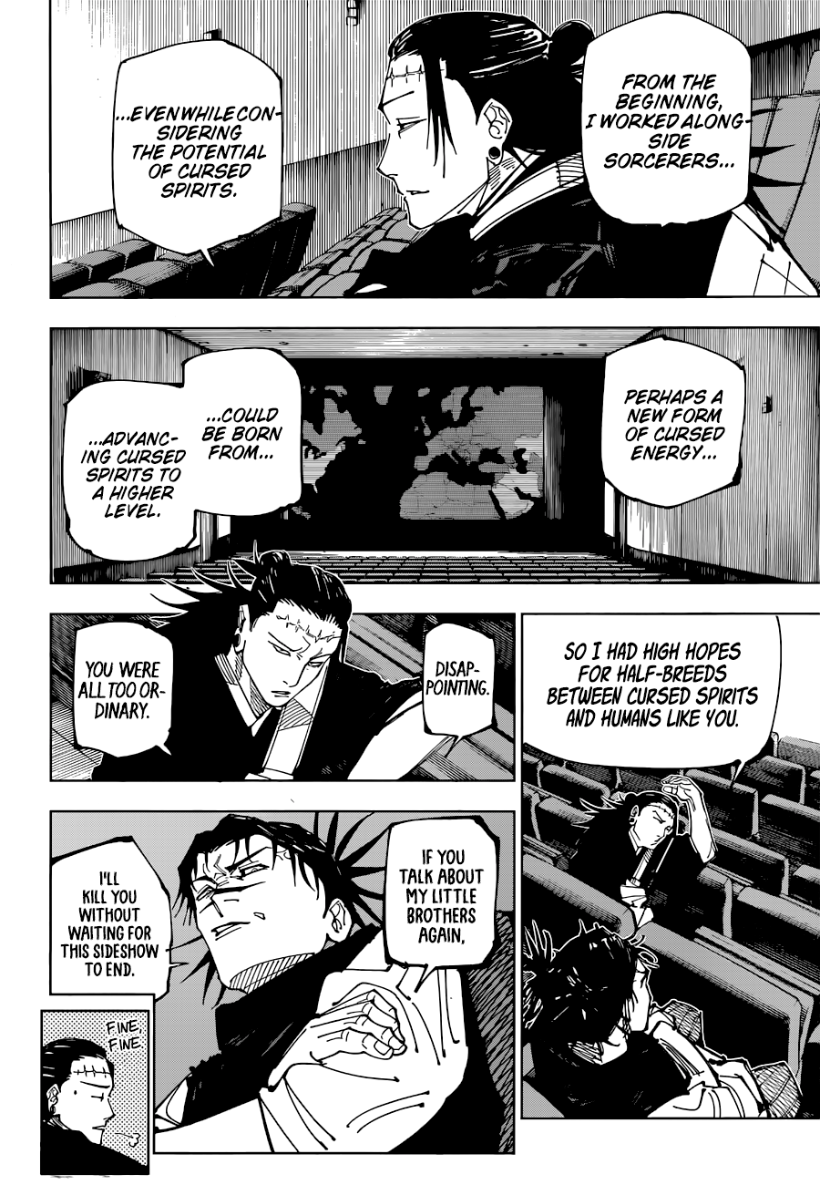 Jujutsu Kaisen Chapter 202