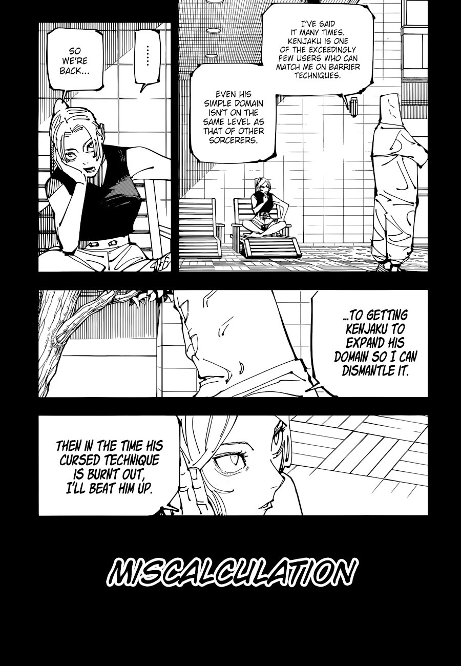 Jujutsu Kaisen Chapter 206