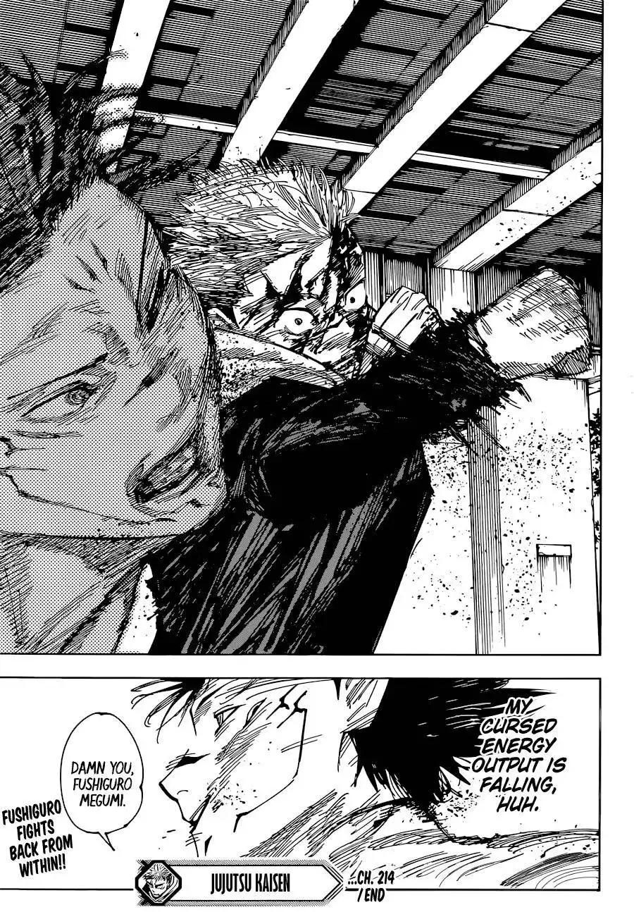 Jujutsu Kaisen Chapter 214