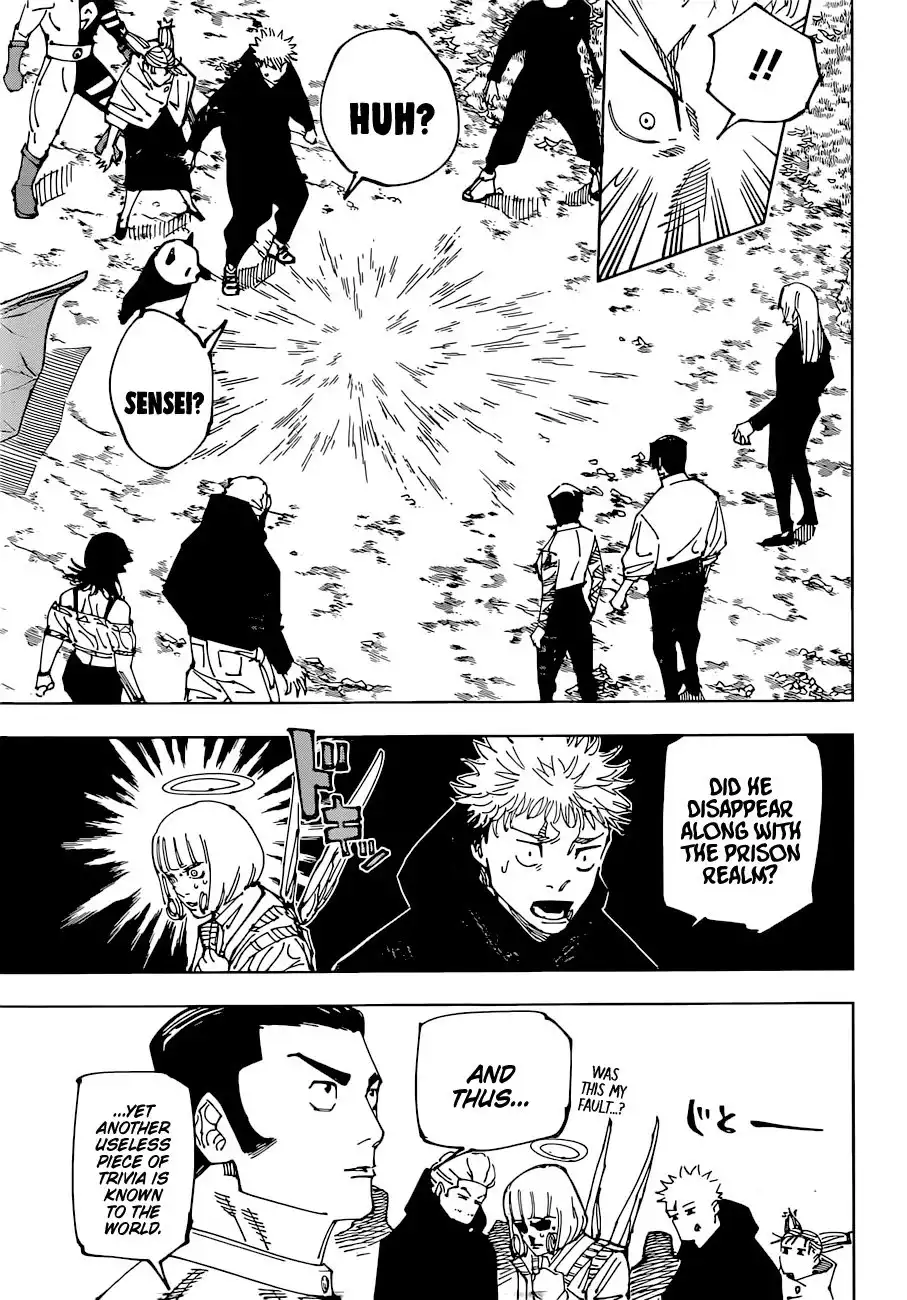 Jujutsu Kaisen Chapter 221