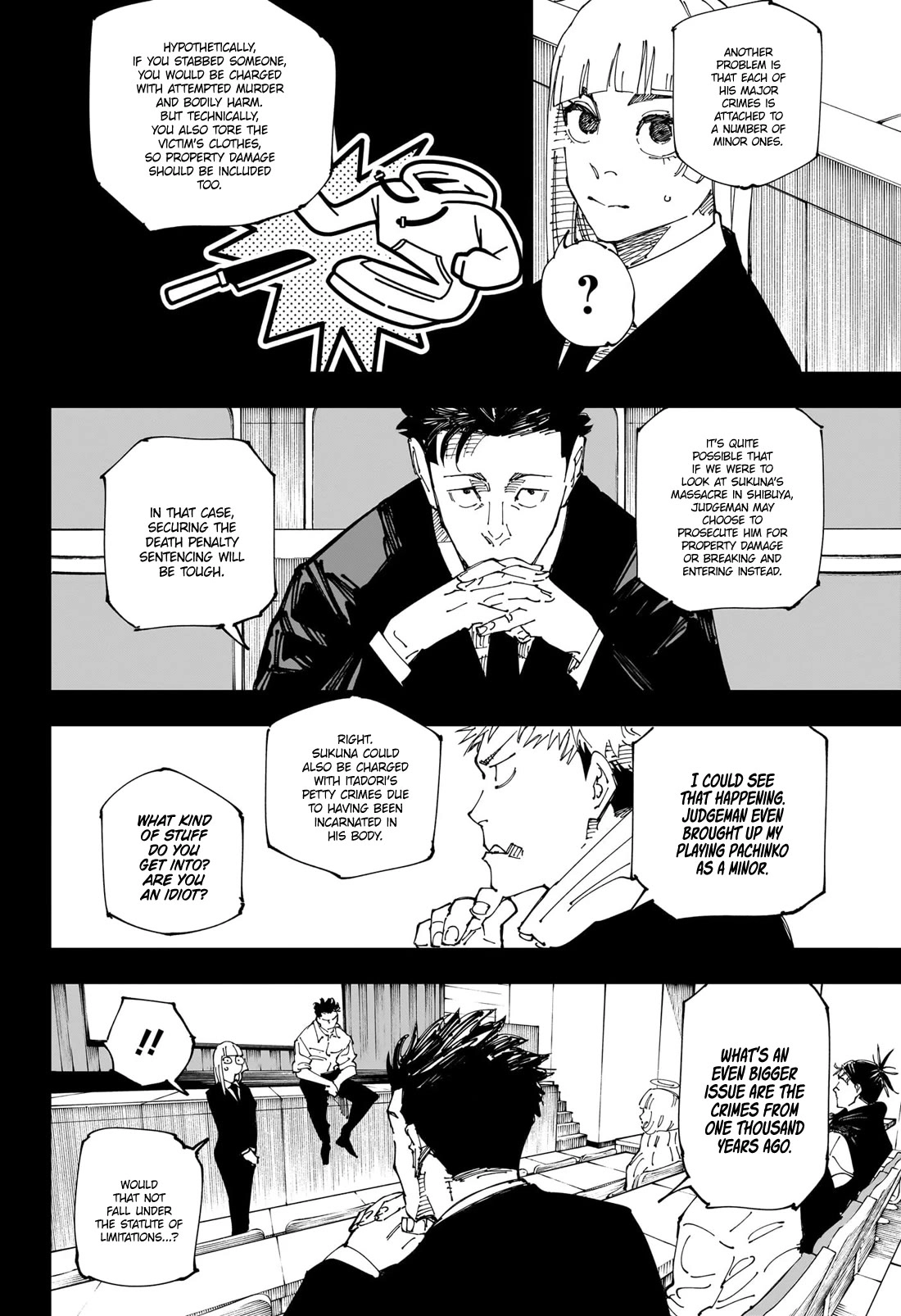 Jujutsu Kaisen Chapter 244