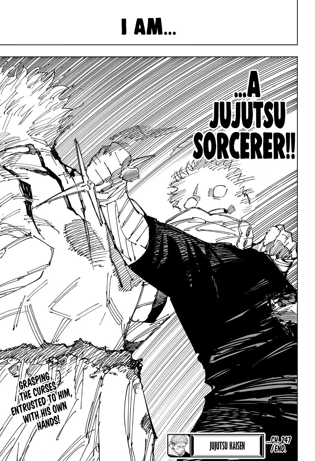 Jujutsu Kaisen Chapter 247