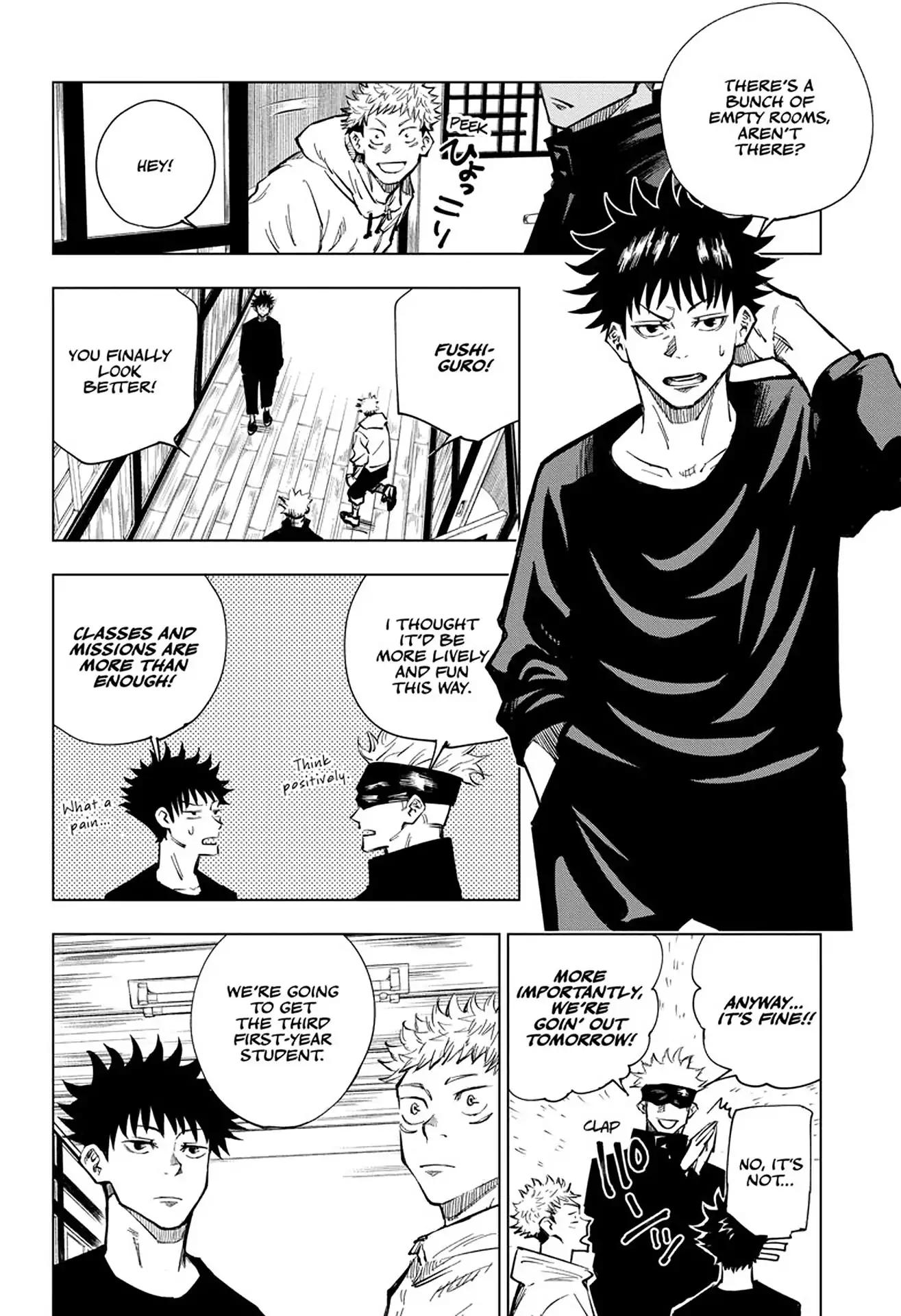 Jujutsu Kaisen Chapter 3