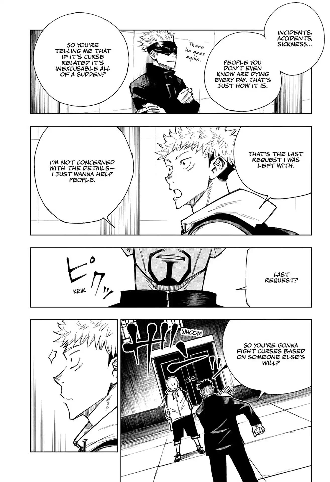 Jujutsu Kaisen Chapter 3