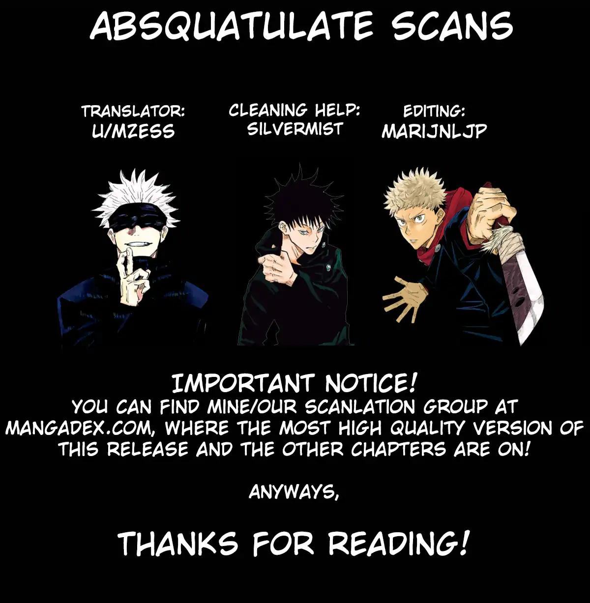 Jujutsu Kaisen Chapter 35