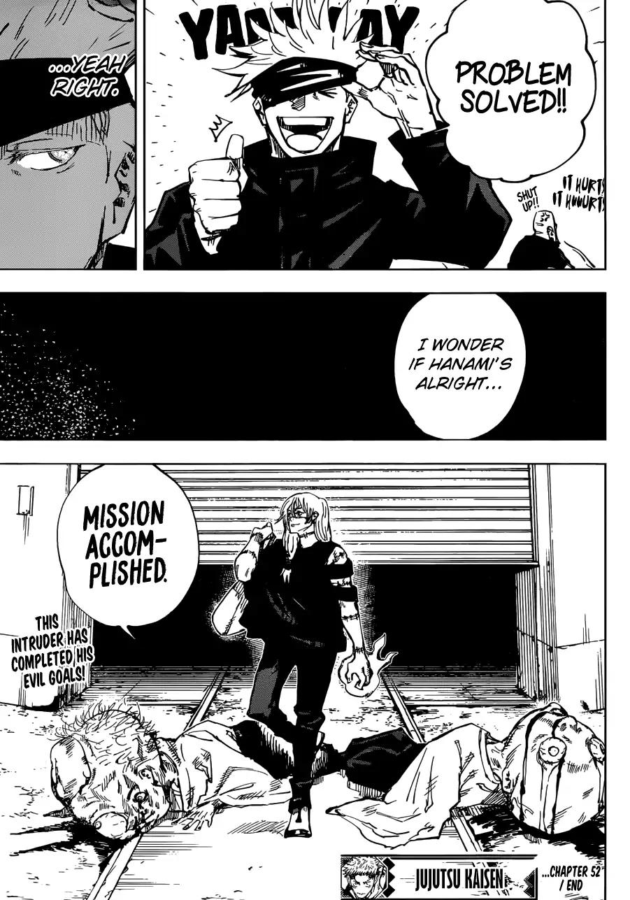 Jujutsu Kaisen Chapter 52