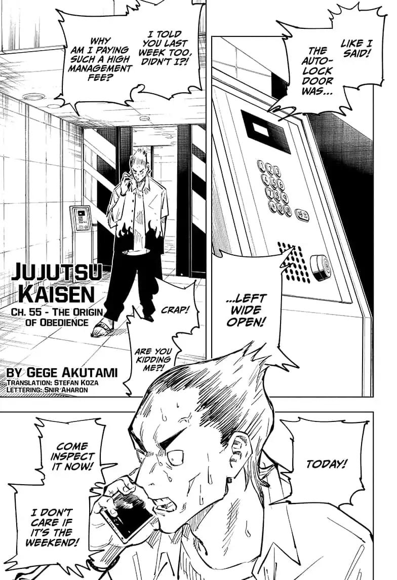 Jujutsu Kaisen Chapter 55