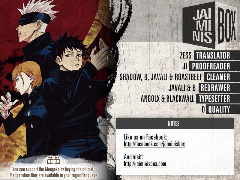 Jujutsu Kaisen Chapter 59