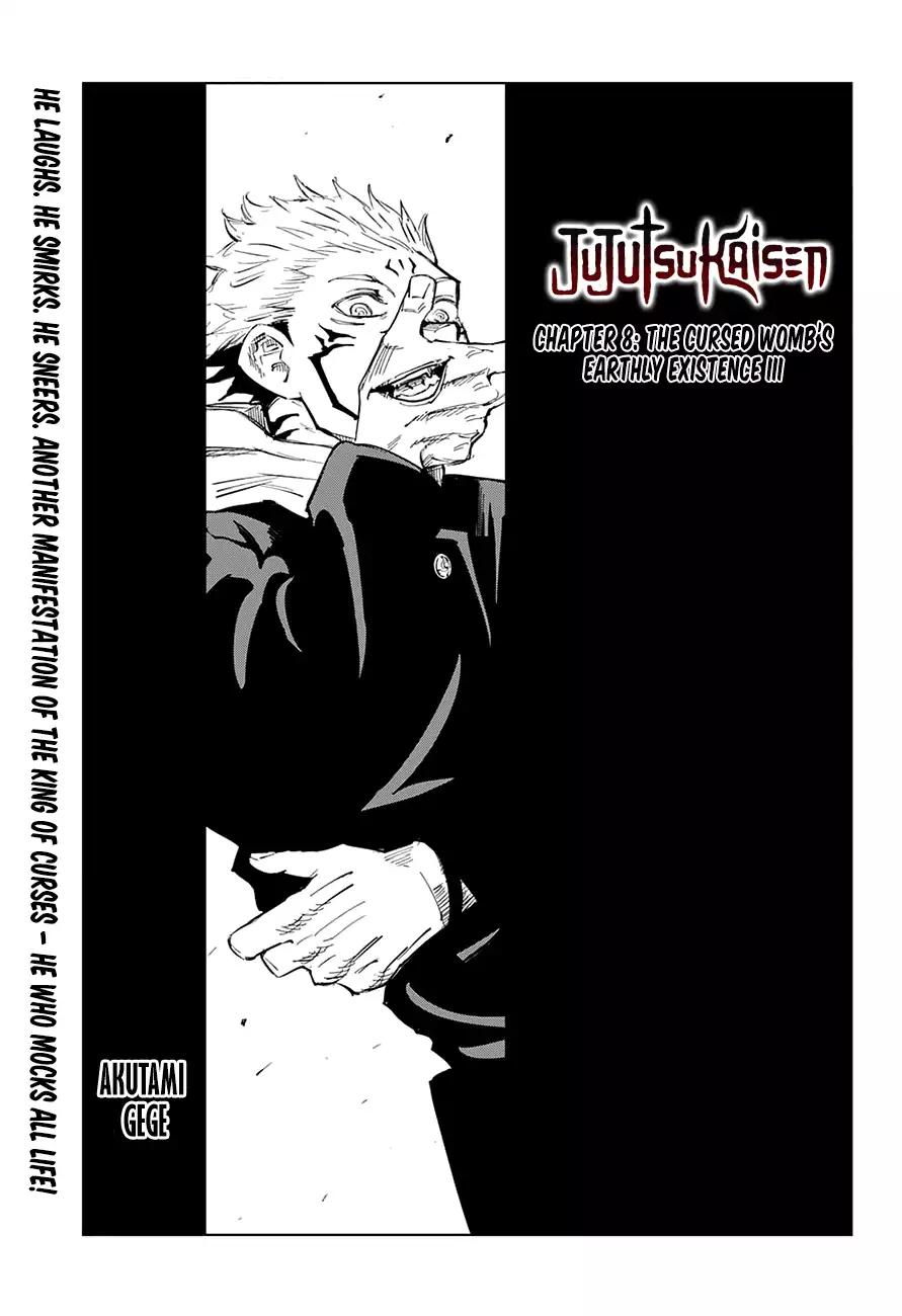 Jujutsu Kaisen Chapter 8