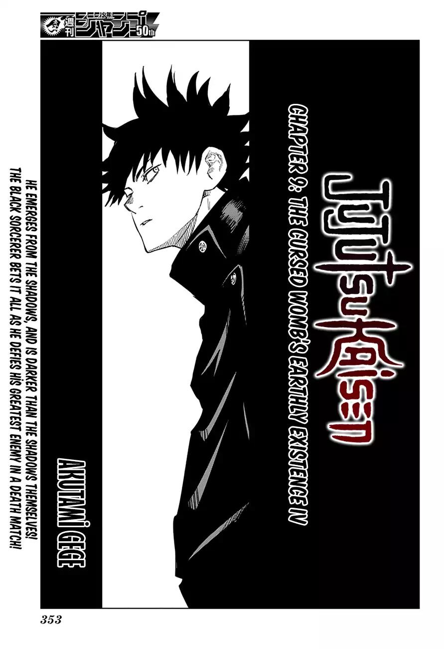 Jujutsu Kaisen Chapter 9