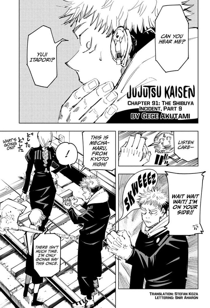 Jujutsu Kaisen Chapter 91