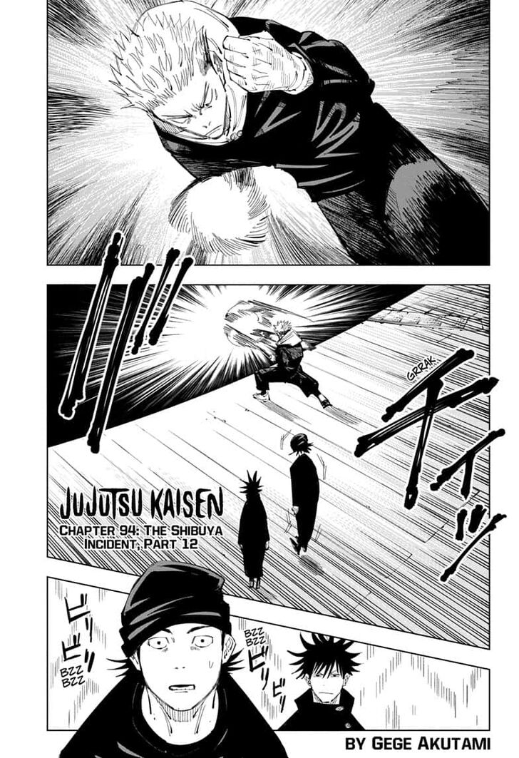 Jujutsu Kaisen Chapter 94