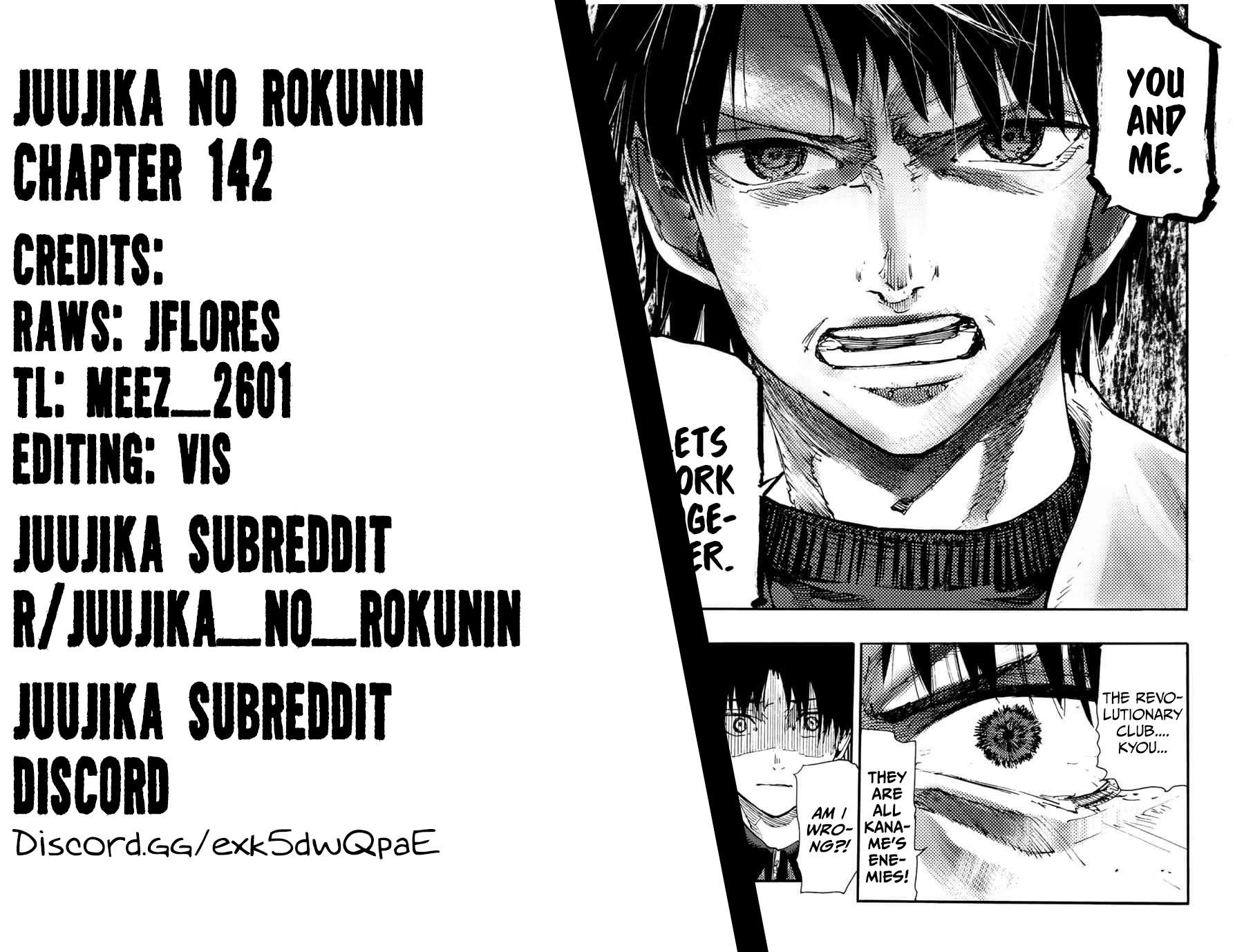 Juujika no Rokunin Chapter 142