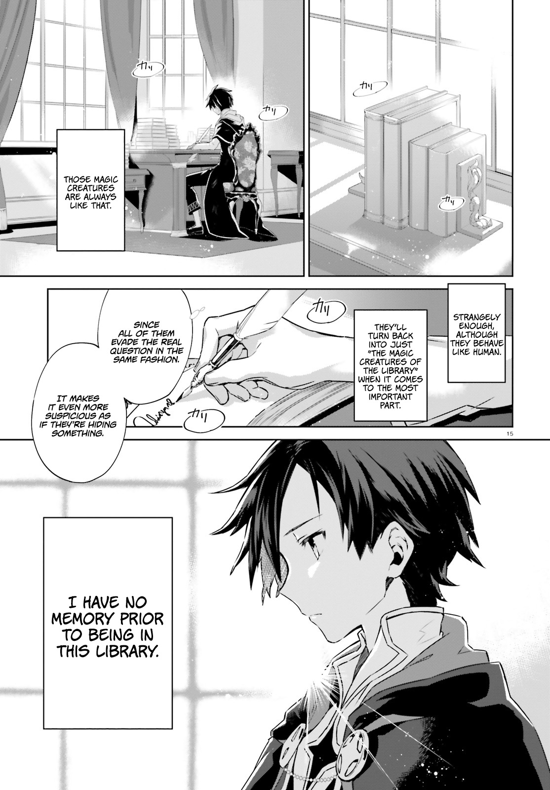 Kagami no Mukou no Saihate Toshokan Chapter 1