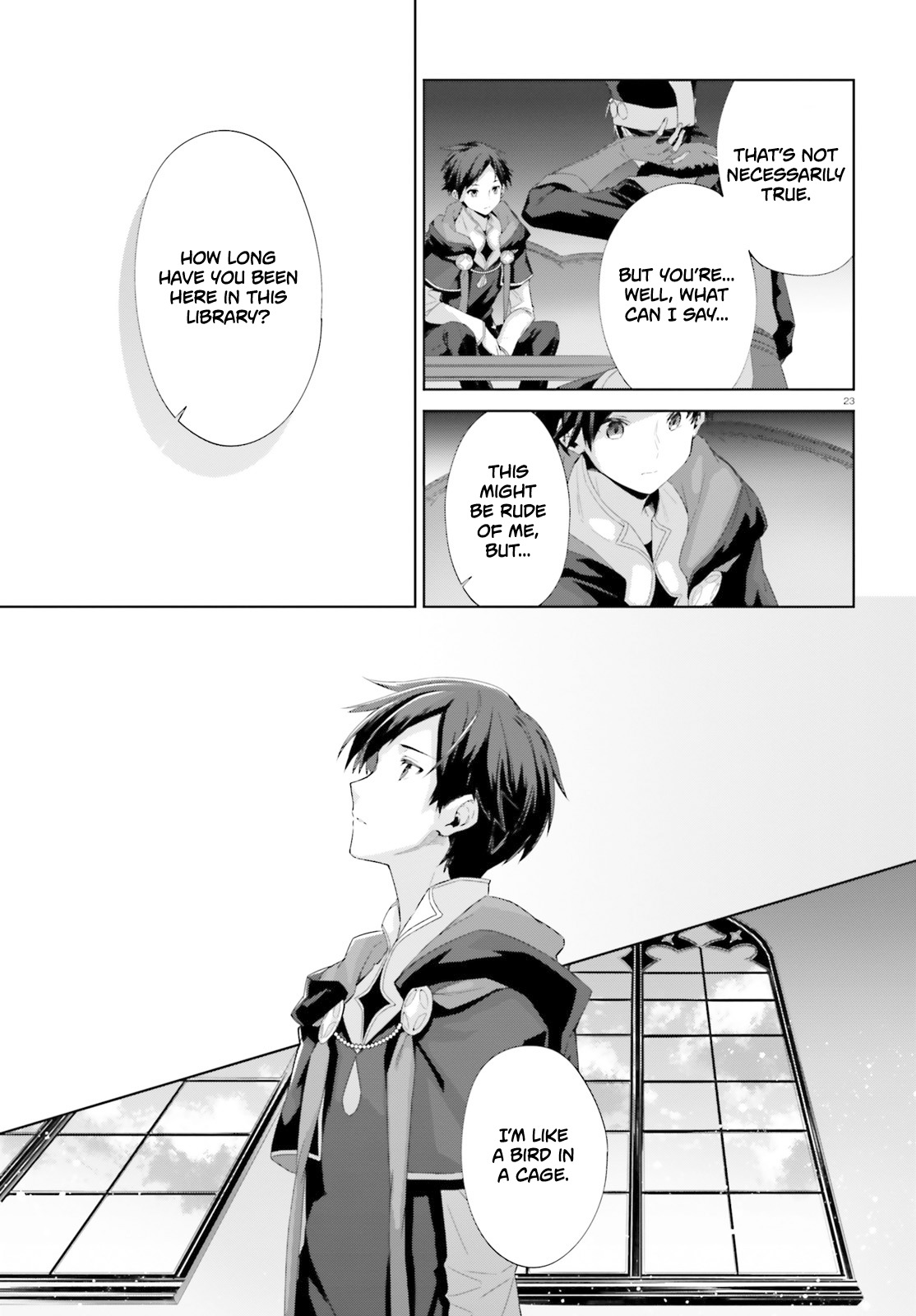 Kagami no Mukou no Saihate Toshokan Chapter 5