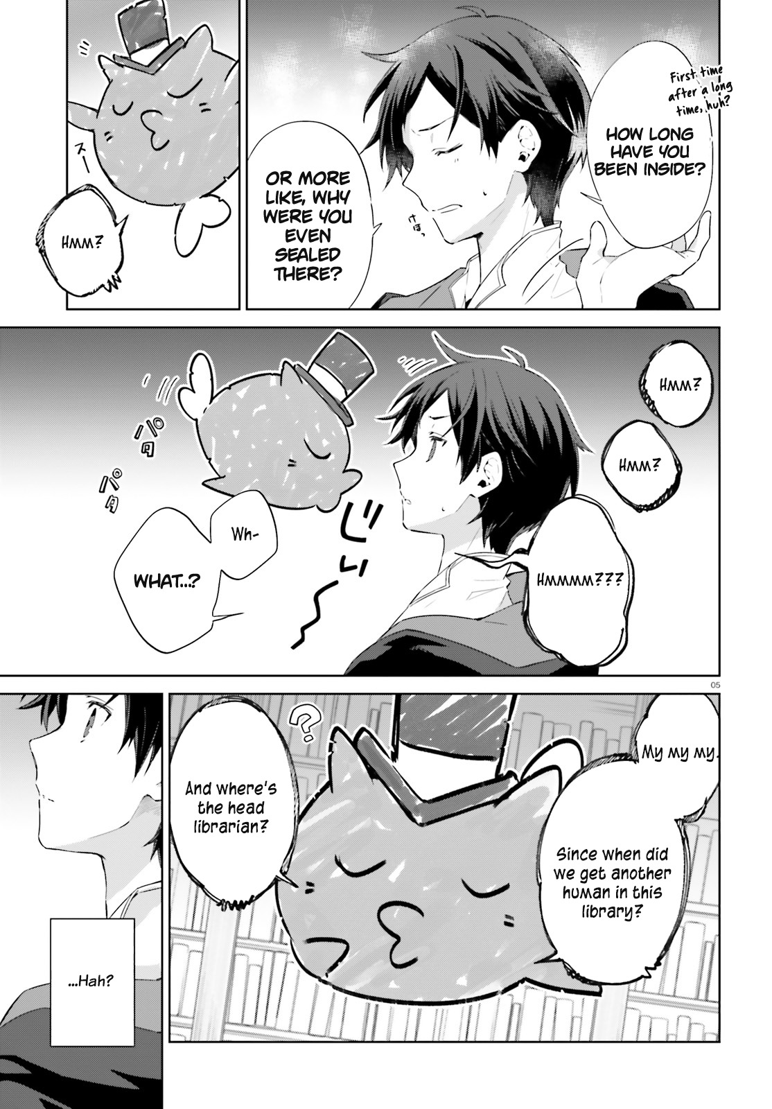 Kagami no Mukou no Saihate Toshokan Chapter 8