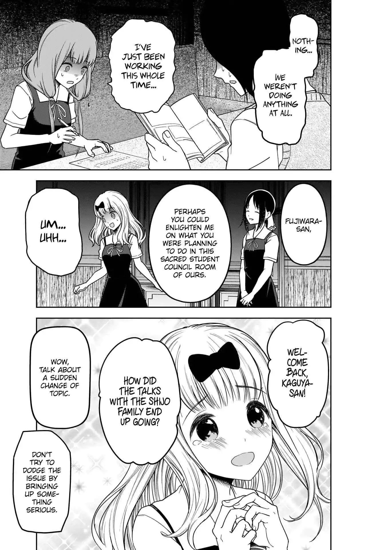 Kaguya-sama wa Kokurasetai - Tensai-tachi no Renai Zunousen Chapter 262