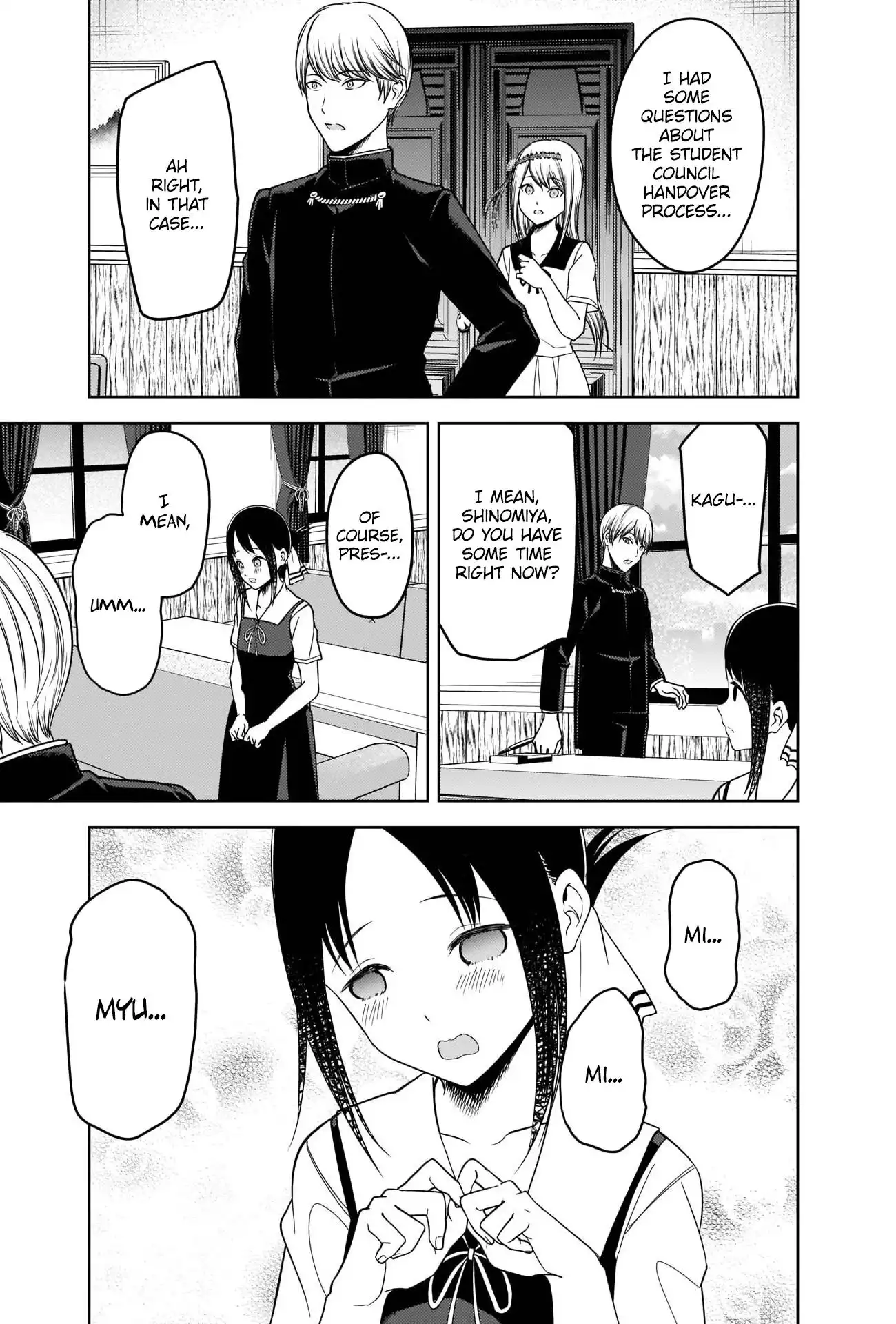 Kaguya-sama wa Kokurasetai - Tensai-tachi no Renai Zunousen Chapter 264