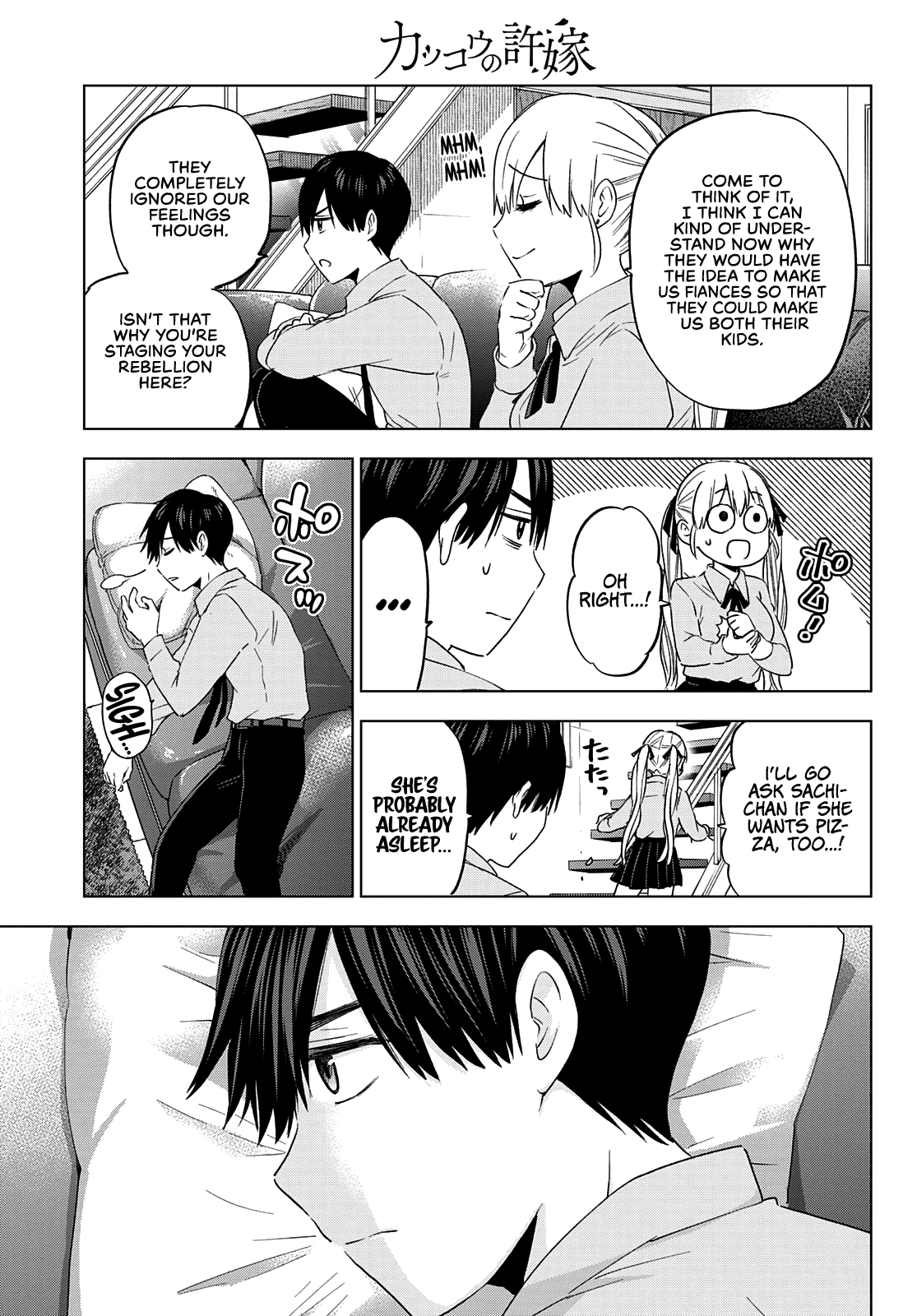 Kakkou no Iinazuke Chapter 103