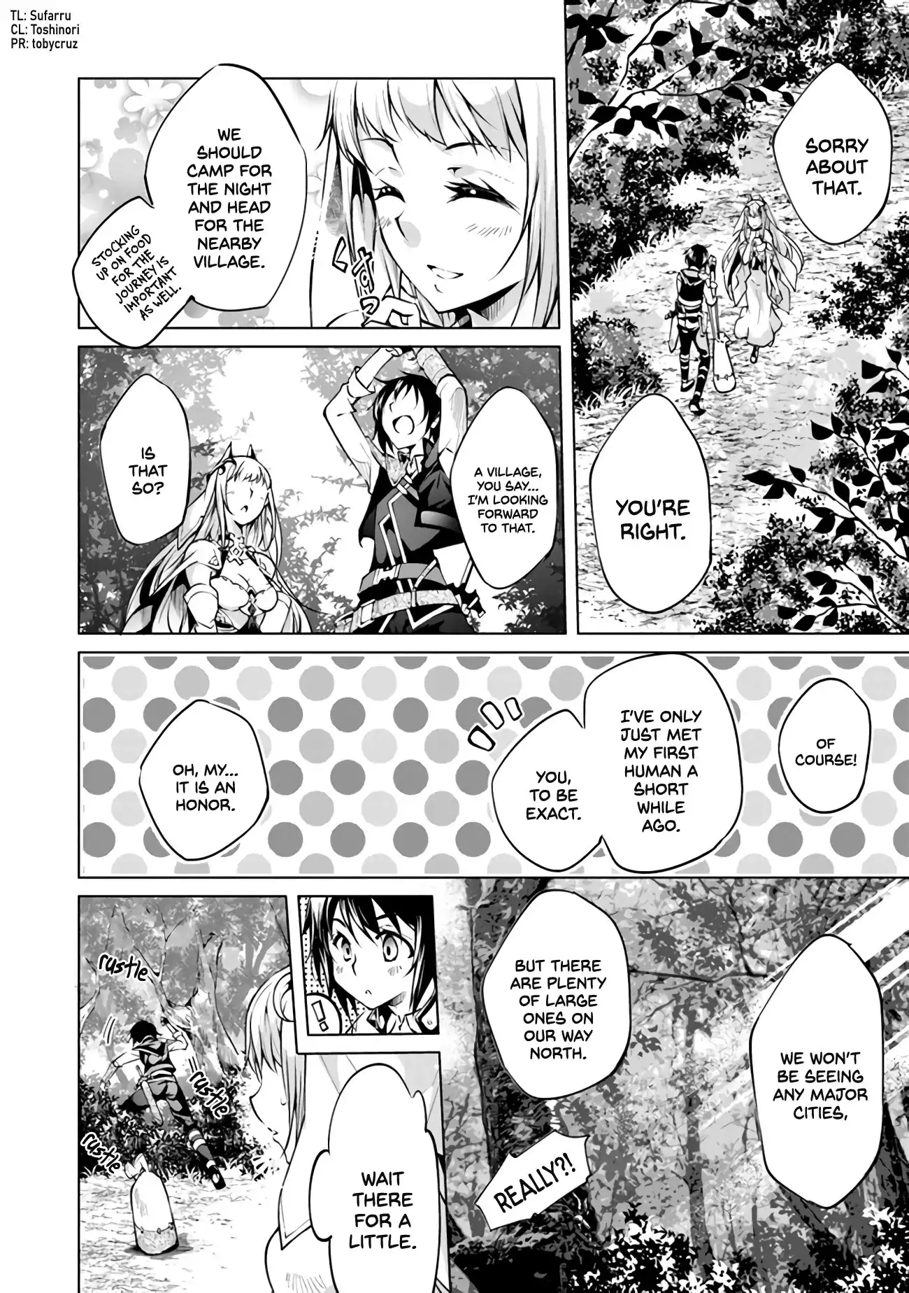 Kamigami ni Sodaterare Shimo no, Saikyou to Naru Chapter 9