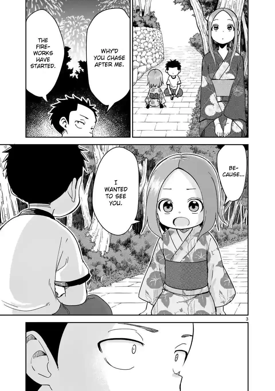 Karakai Jouzu no (Moto) Takagi-san Chapter 296