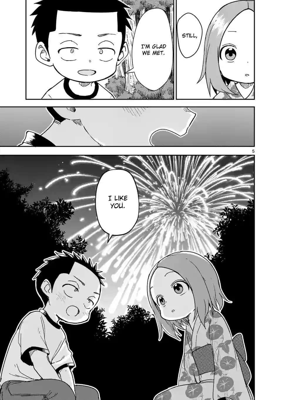 Karakai Jouzu no (Moto) Takagi-san Chapter 296