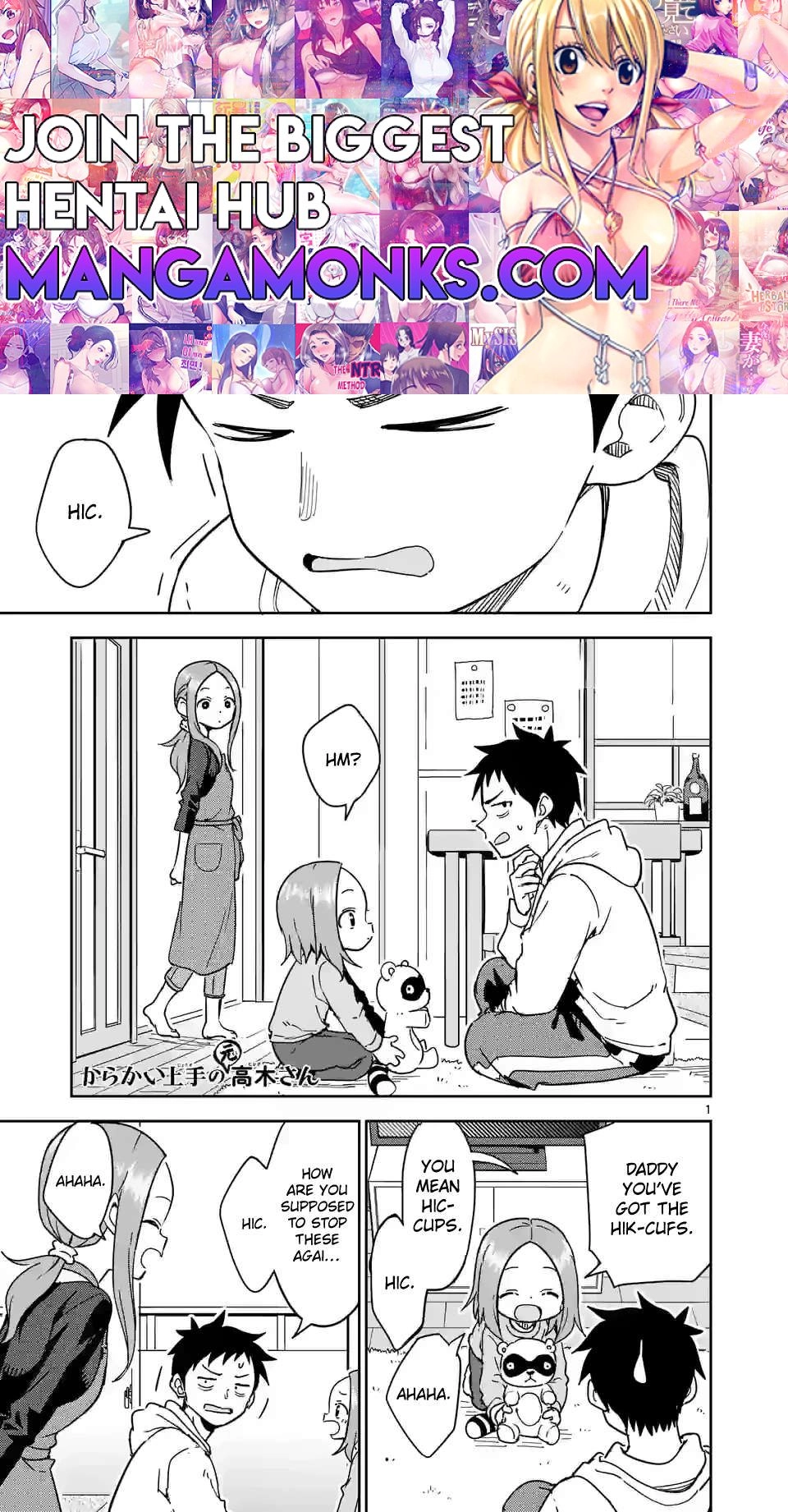 Karakai Jouzu no (Moto) Takagi-san Chapter 298