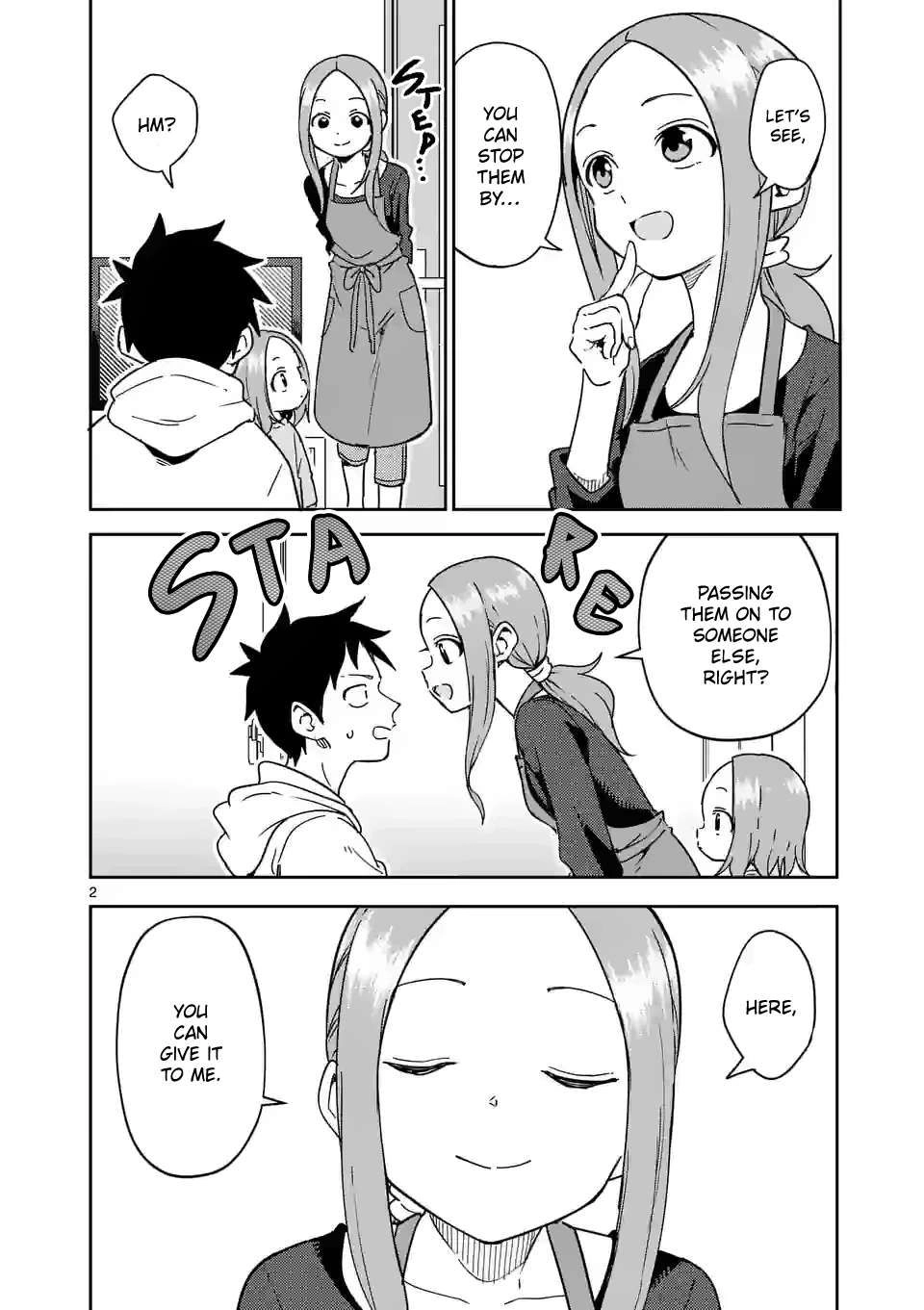 Karakai Jouzu no (Moto) Takagi-san Chapter 298