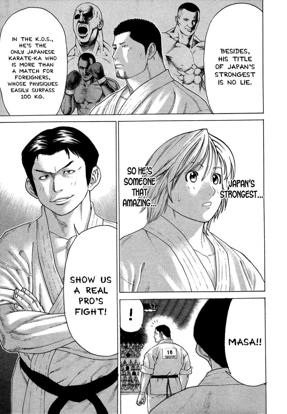 Karate Shoukoushi Kohinata Minoru Chapter 121