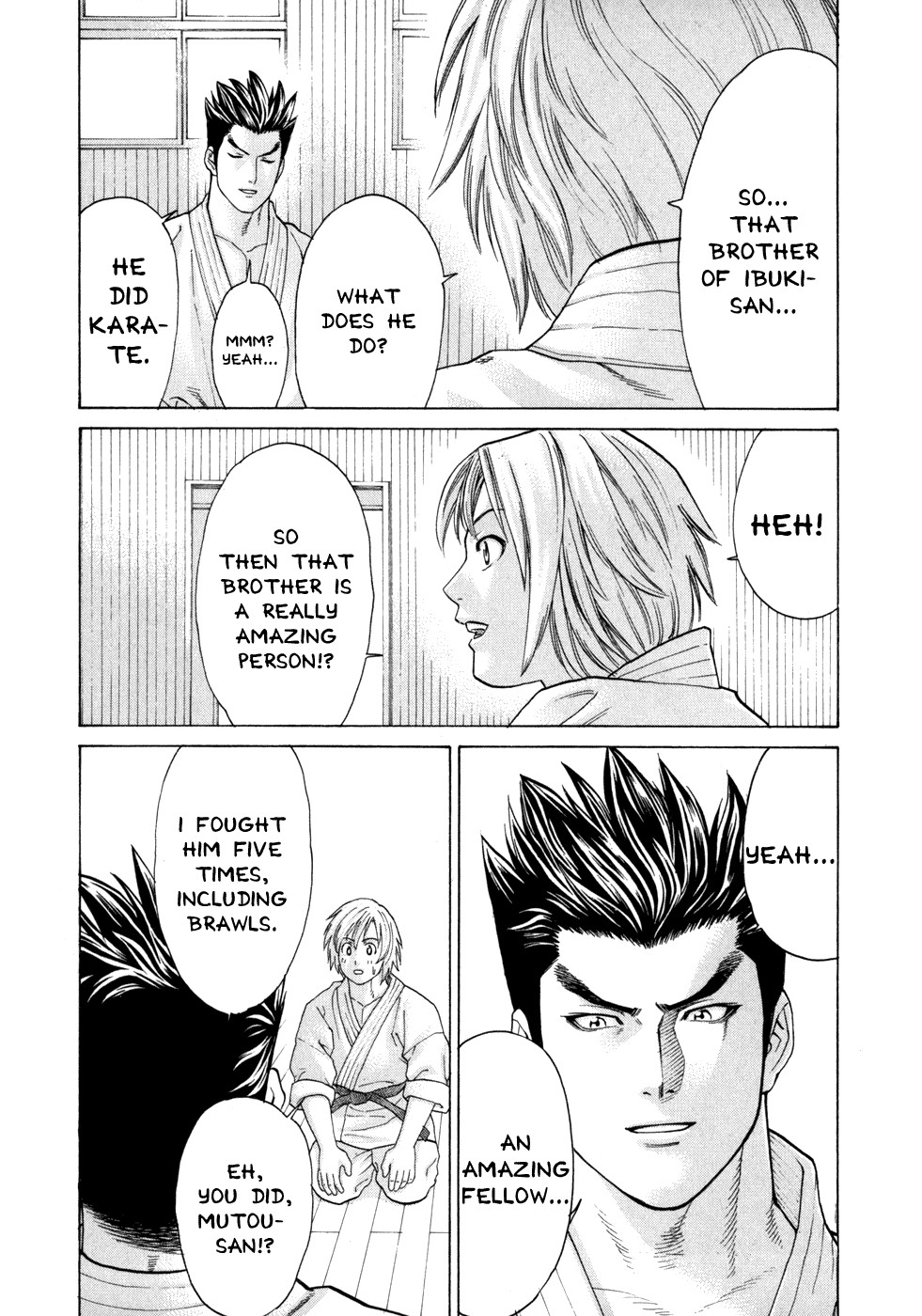 Karate Shoukoushi Kohinata Minoru Chapter 96