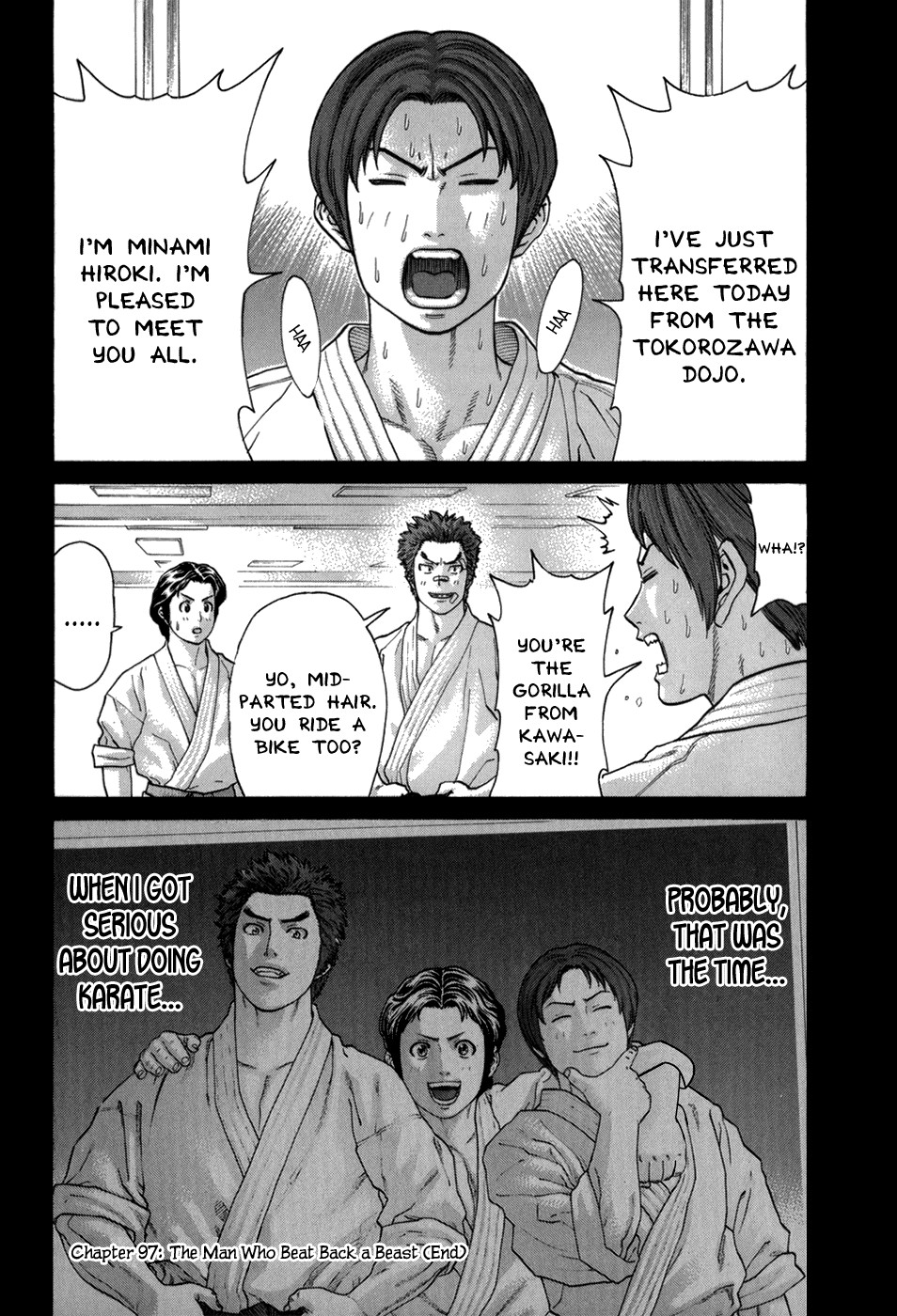 Karate Shoukoushi Kohinata Minoru Chapter 97