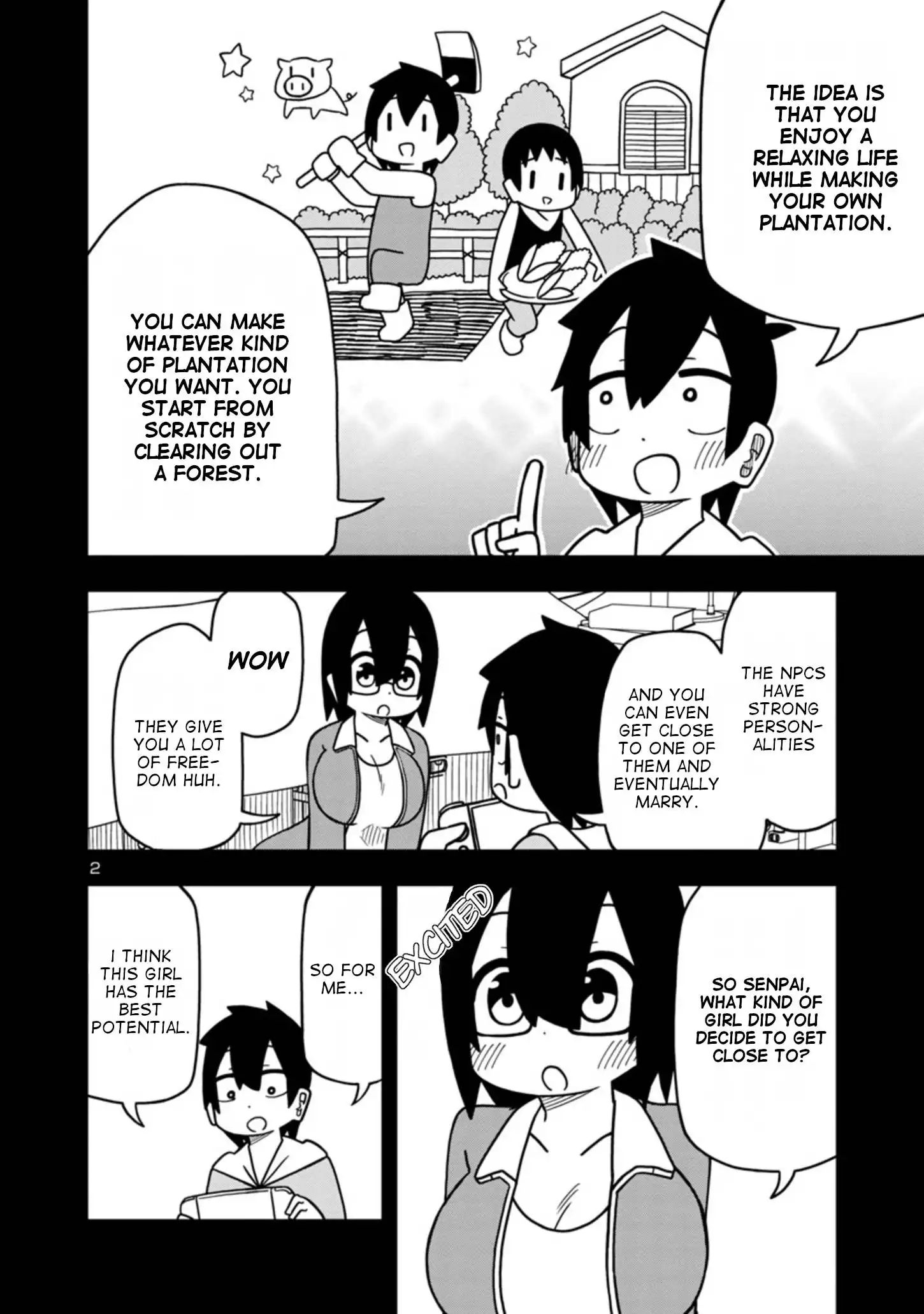 Kawaii Kouhai ni Iwasaretai Chapter 51