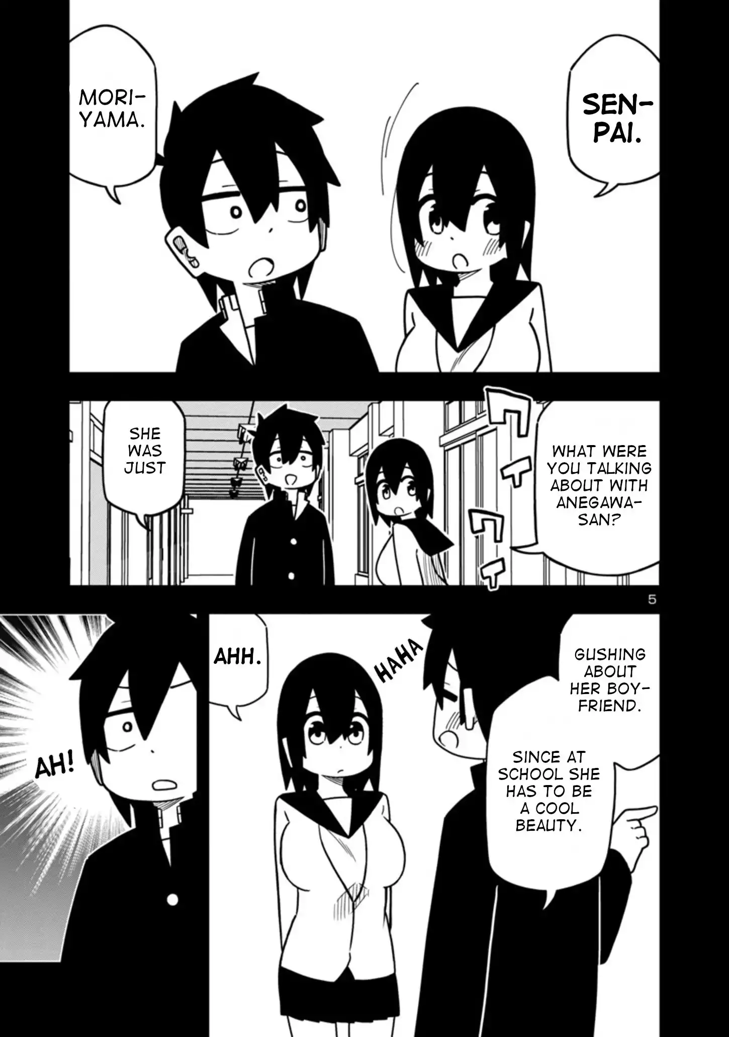 Kawaii Kouhai ni Iwasaretai Chapter 60.5