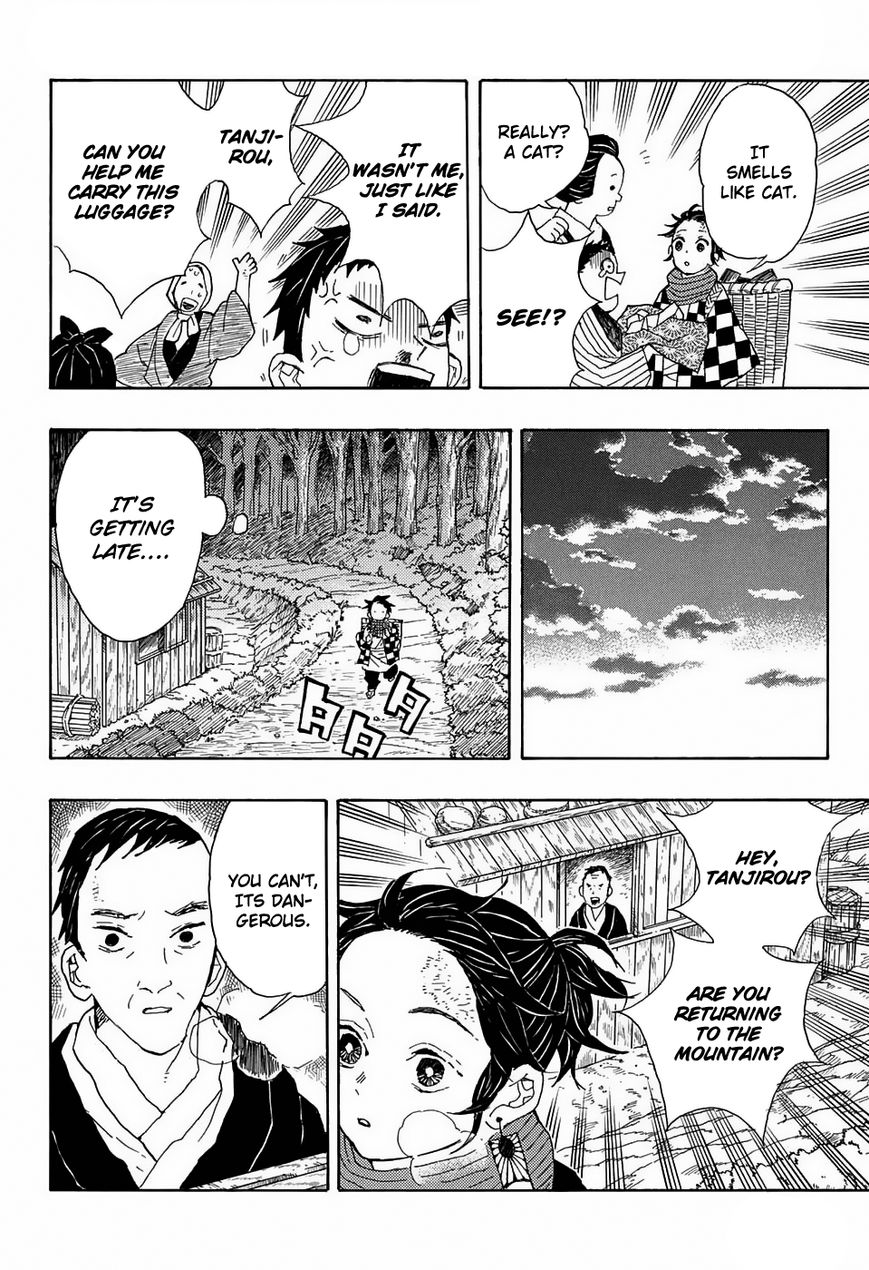 Kimetsu no Yaiba Chapter 1