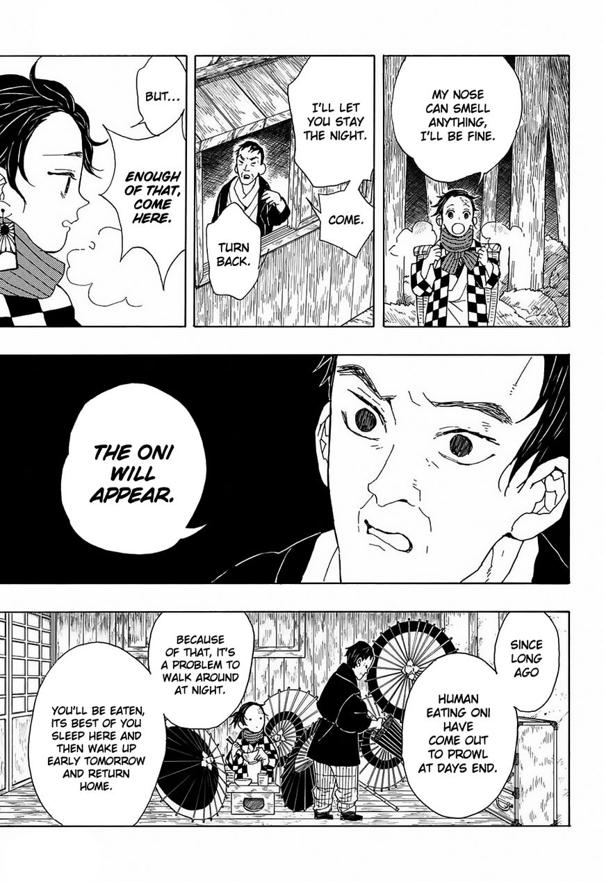 Kimetsu no Yaiba Chapter 1