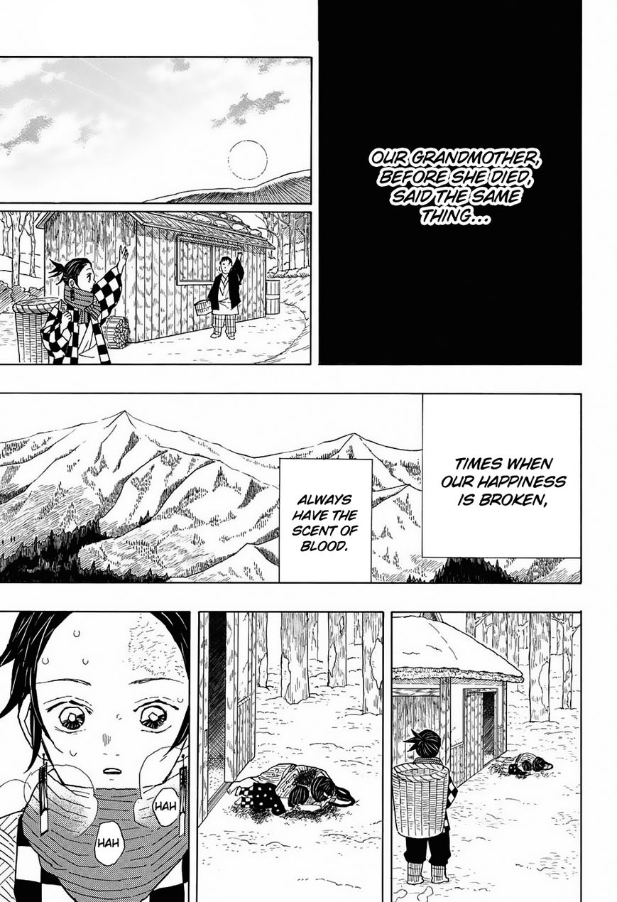 Kimetsu no Yaiba Chapter 1