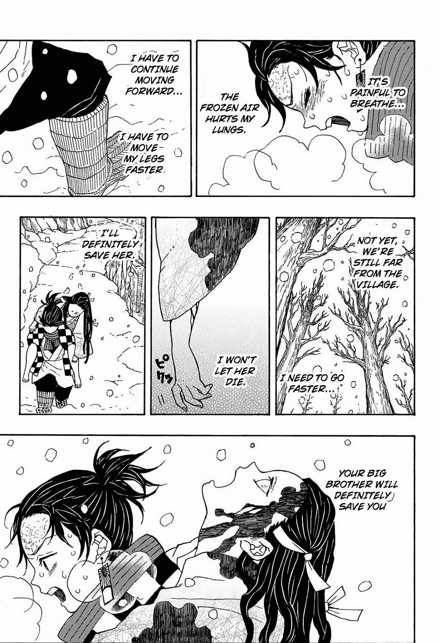 Kimetsu no Yaiba Chapter 1