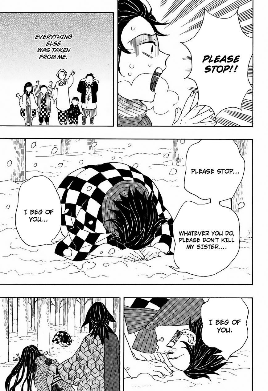 Kimetsu no Yaiba Chapter 1