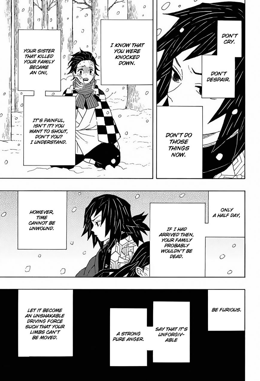 Kimetsu no Yaiba Chapter 1