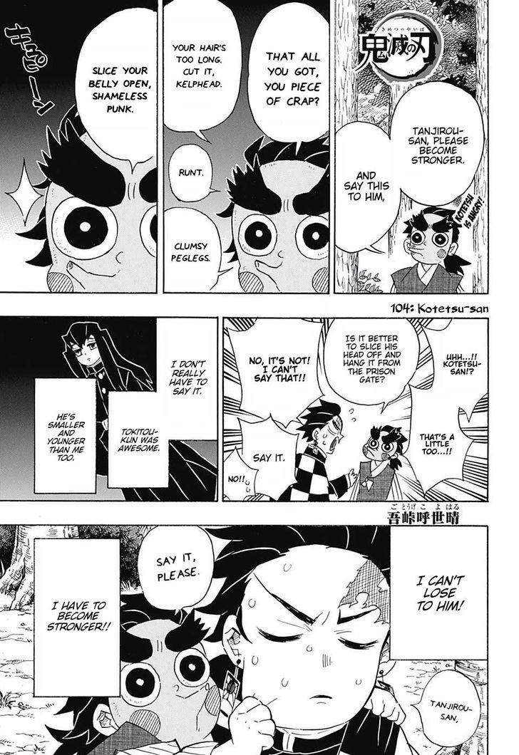 Kimetsu no Yaiba Chapter 104