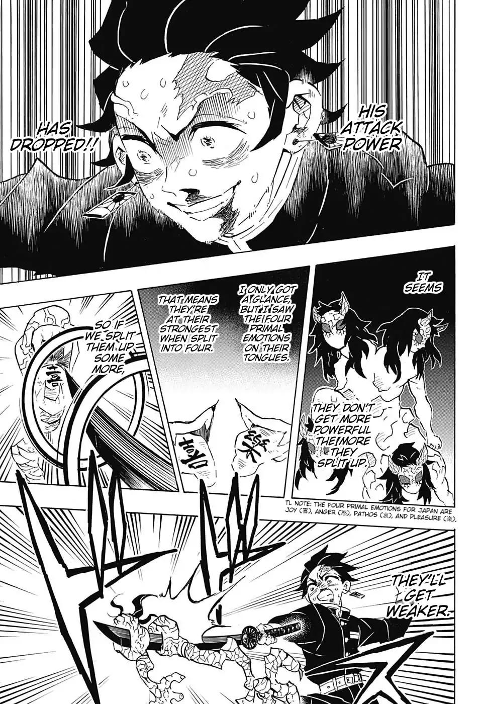 Kimetsu no Yaiba Chapter 108