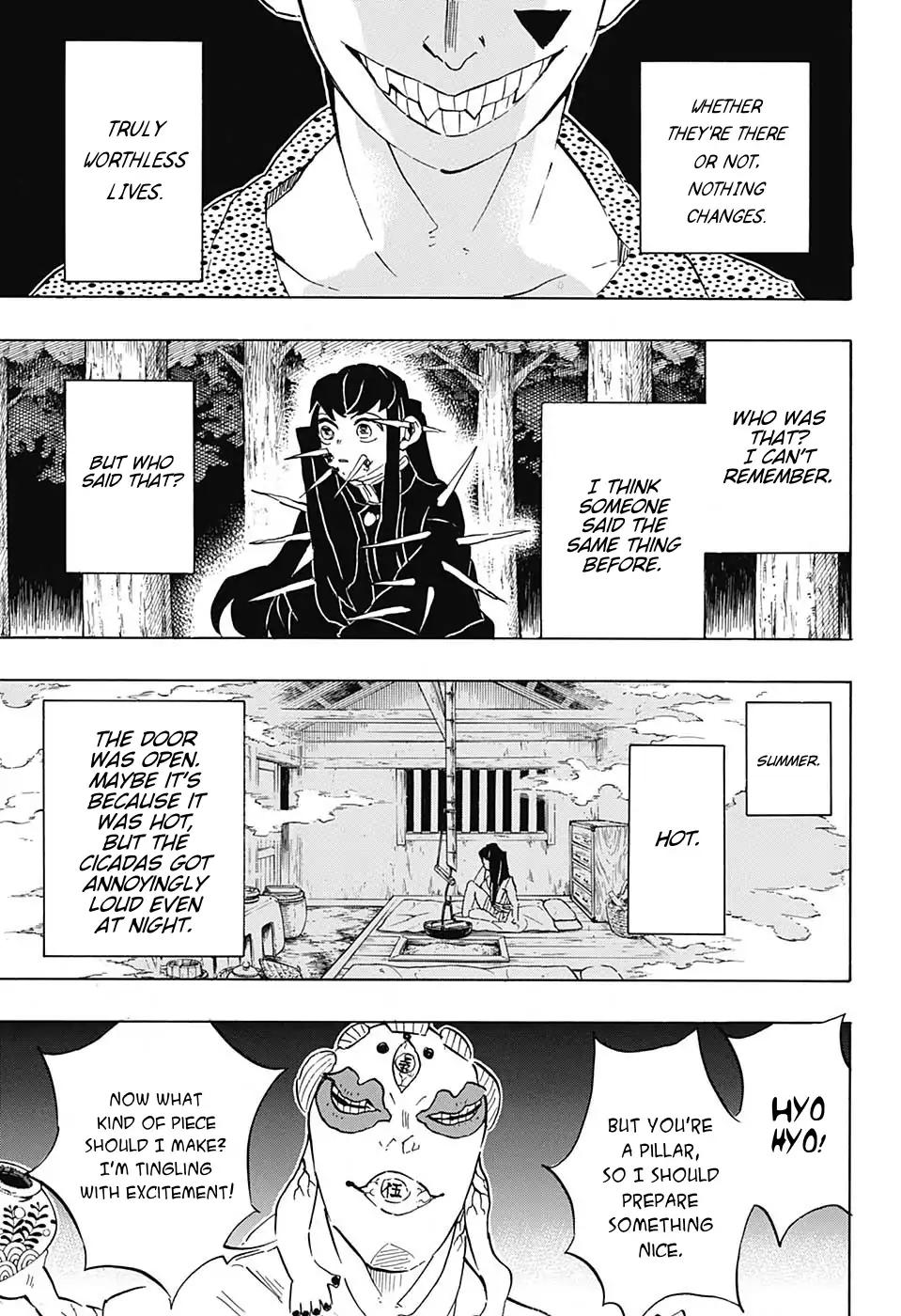 Kimetsu no Yaiba Chapter 111