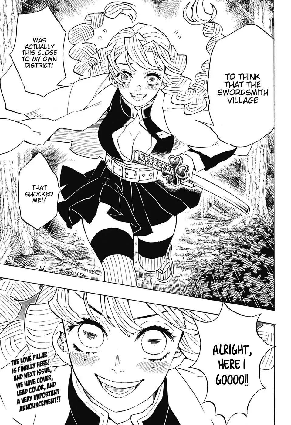 Kimetsu no Yaiba Chapter 111