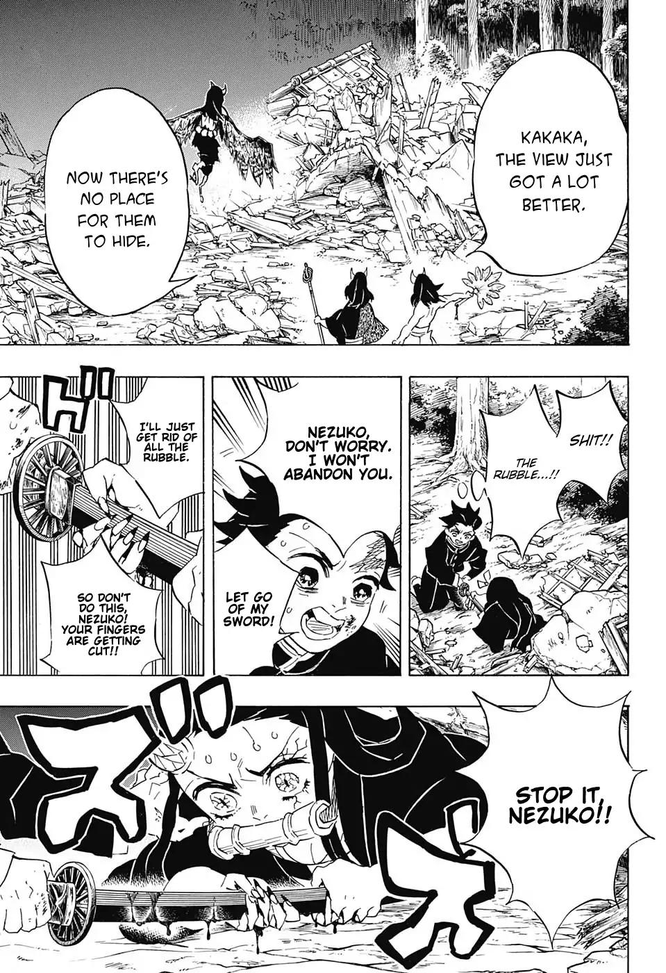 Kimetsu no Yaiba Chapter 112