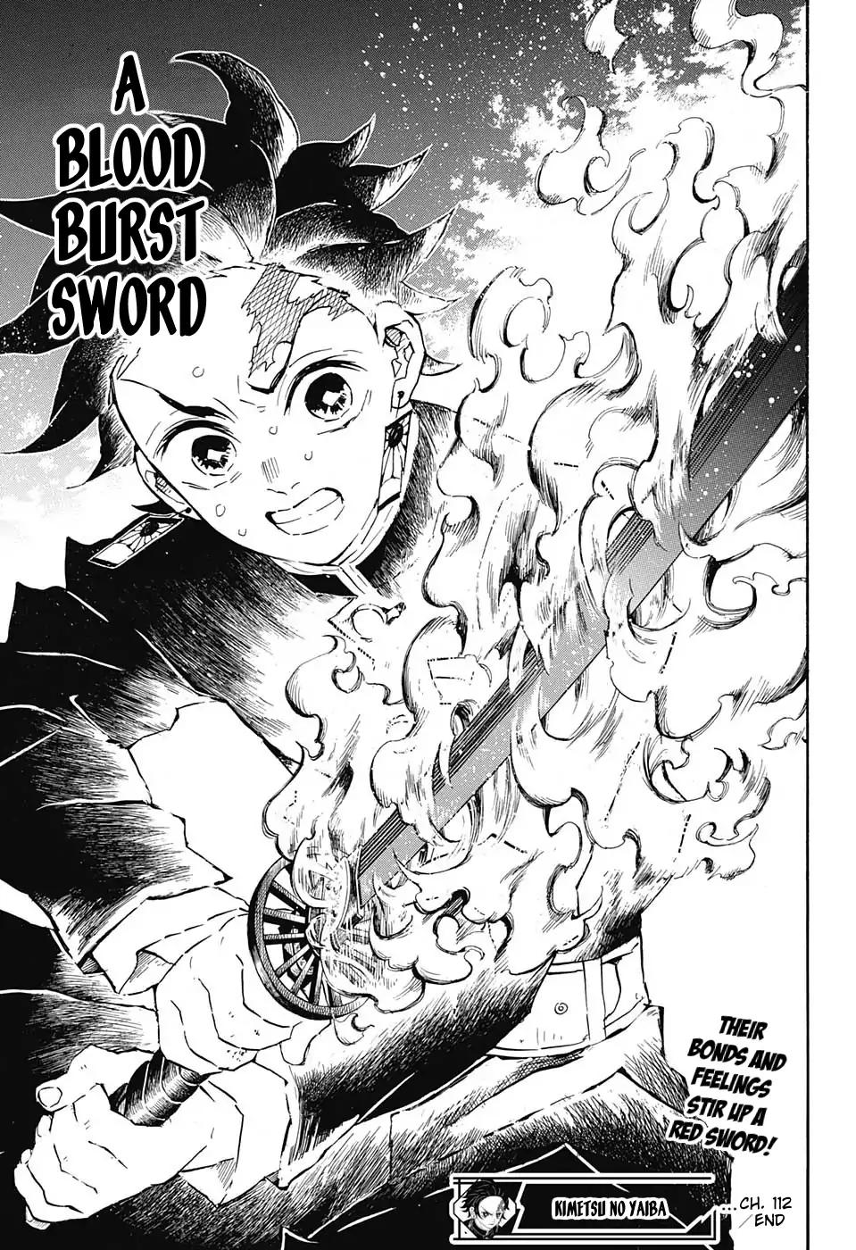 Kimetsu no Yaiba Chapter 112