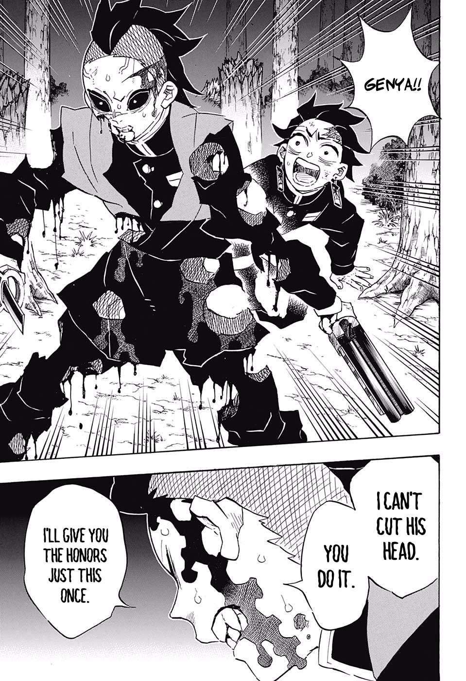 Kimetsu no Yaiba Chapter 115