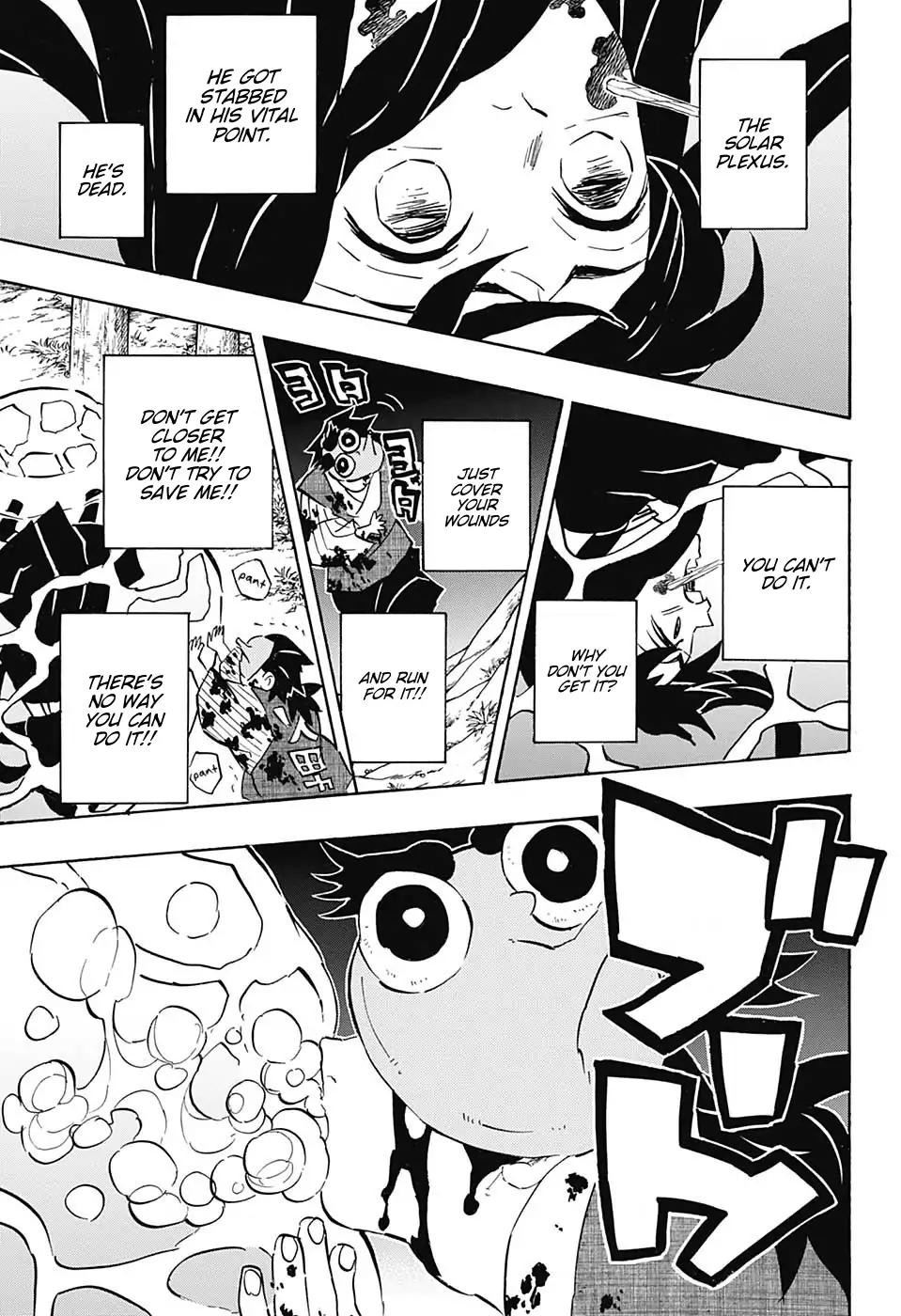 Kimetsu no Yaiba Chapter 117