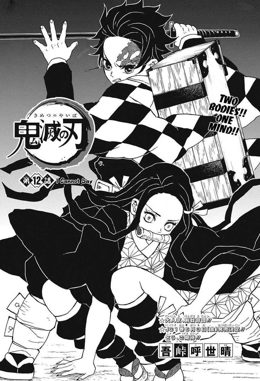 Kimetsu no Yaiba Chapter 12