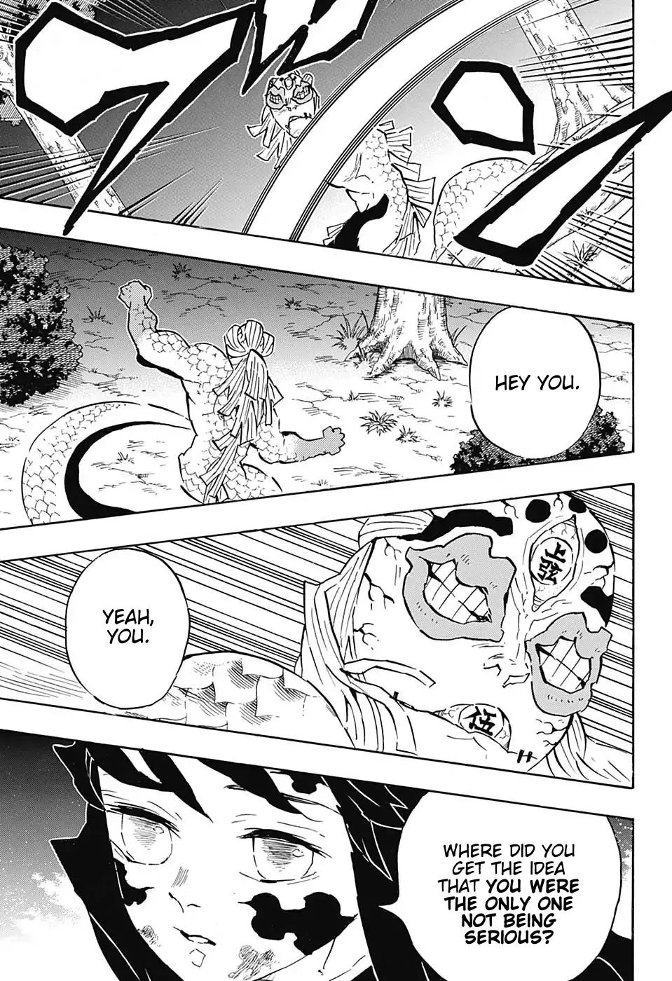 Kimetsu no Yaiba Chapter 121