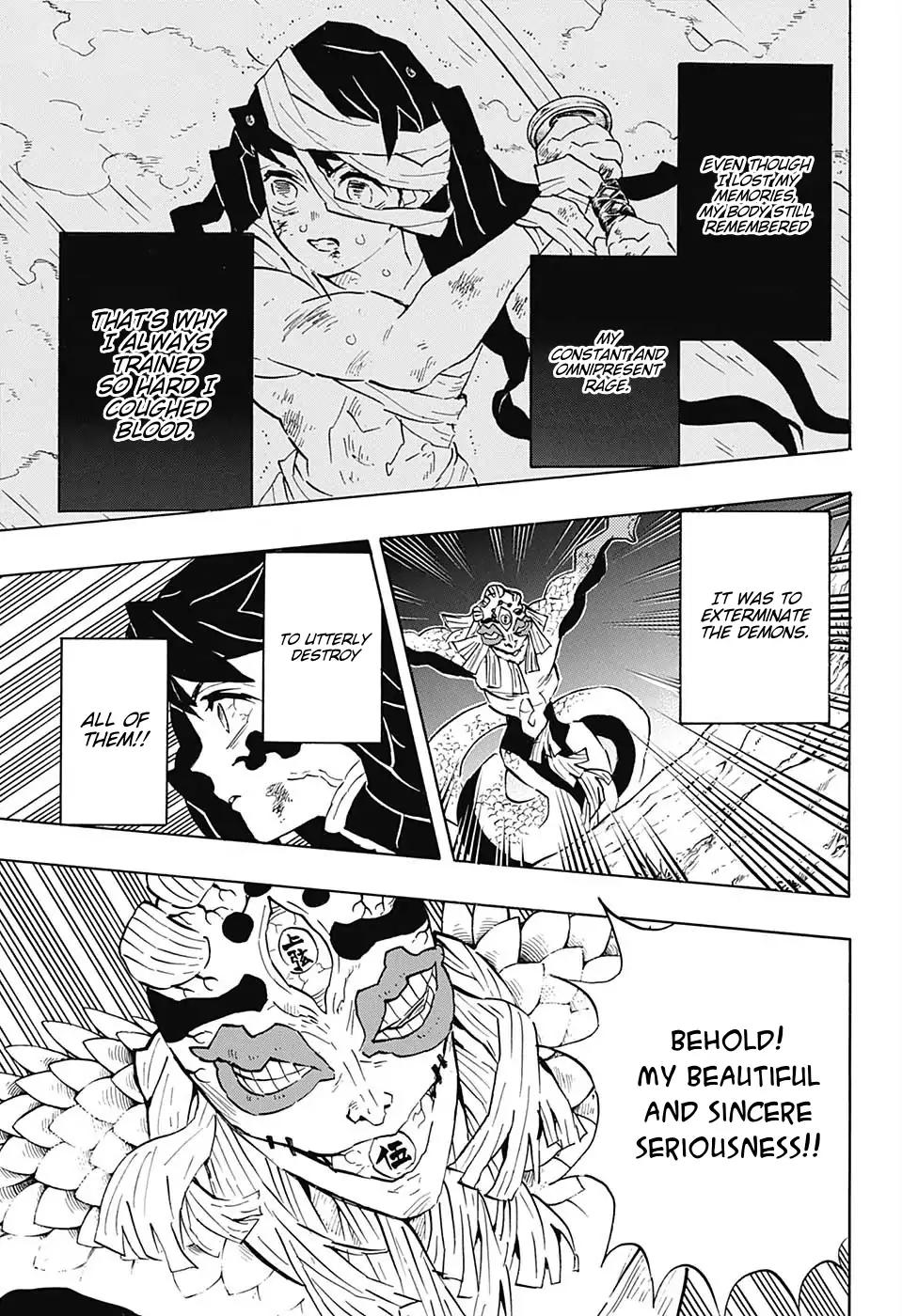 Kimetsu no Yaiba Chapter 121